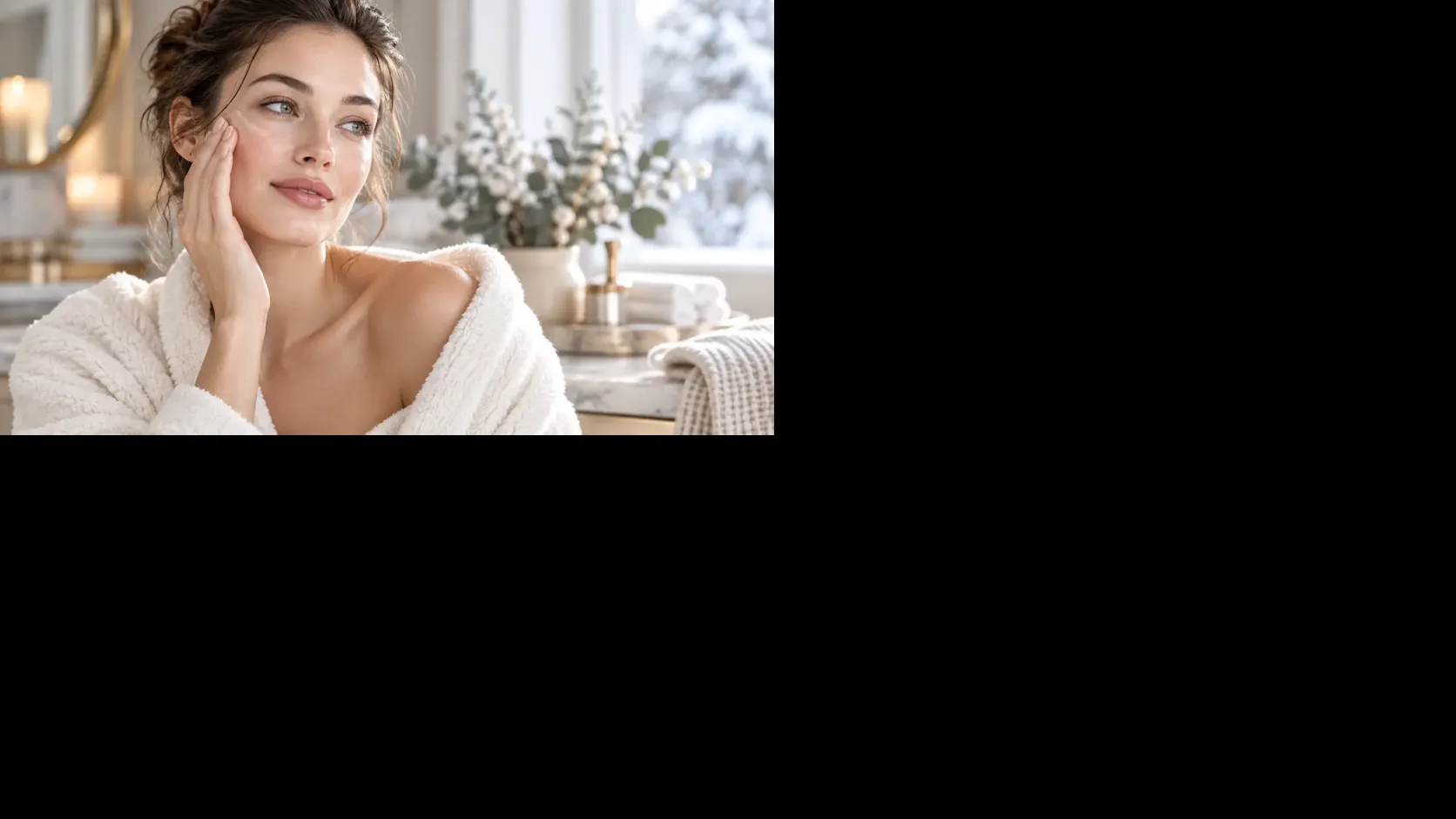 Luxury winter skincare products for dry and dehydrated skin