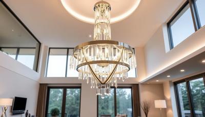 Find the Perfect Modern High Ceiling Chandelier for Your Space