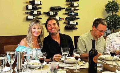 Heather Winfield and David Lieber at a Traditional Passover dinner Celebration