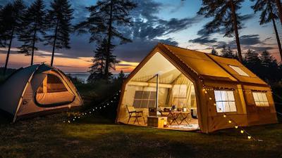 Essential Outdoor Shelters: Choosing Between the Erommy Inflatable Camping Tent and Hardtop Gazebo for Winter Use