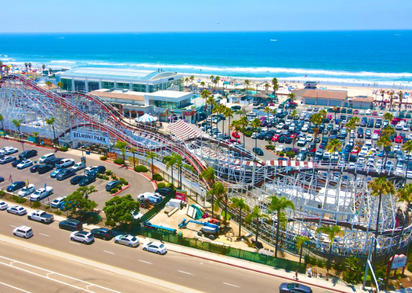 The Giant Dipper in Mission Beach Rolling into 100 Years of Thrills