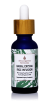 A bottle of Baikal Crystal Face Infusion