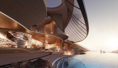 The Modern and Futuristic Architecture of Trojena in Neom Project