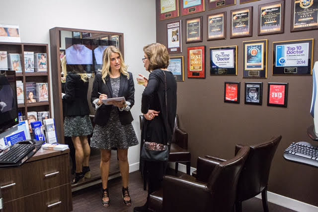 Laser Cliniqúe launch party