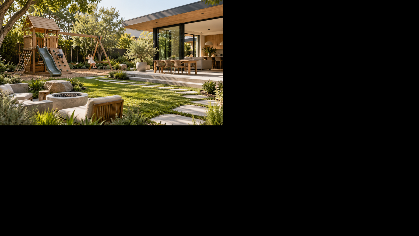 Designing a Sophisticated Backyard Play Zone for Modern Families