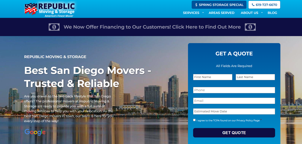 5 San Diego, CA Moving Companies for Long-Distance Home Relocations in 2026