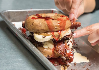 Burger Bench and an Ice Cream Sandwich Recipe