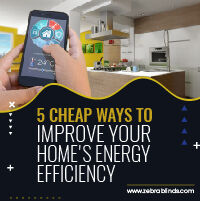 5 Cheap Ways to Improve Your Home’s Energy Efficiency