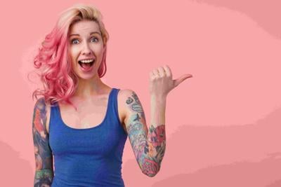 Woman telling you to Follow Successful Post-Tattoo Healing