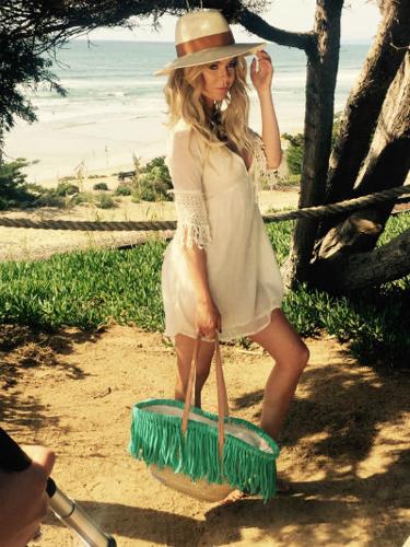 Jasmine Dustin Behind the Scenes