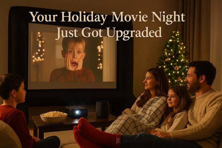 Your Holiday Movie Night Just Got Upgraded