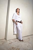 White on White Spring Fashions in San Diego