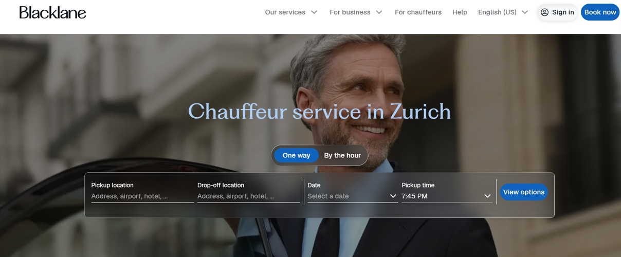 Top 5 Luxury Chauffeur Services in Zurich