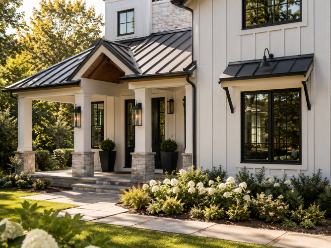 Exterior Finishes That Make a Home Look Beautiful and Last Longer