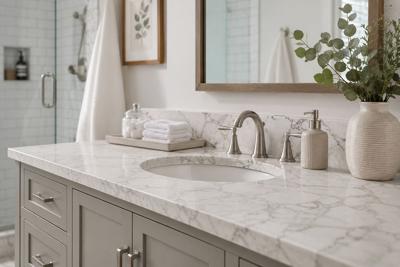 How to Choose the Best Bathroom Countertop Material for Your Home