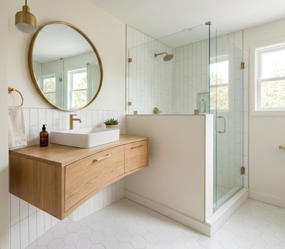 5 Floating Vanity Ideas That Make Any Bathroom Look Bigger