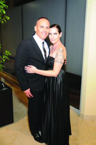 Heels and Wheels; Manuel Parades and Darcia Alpuche