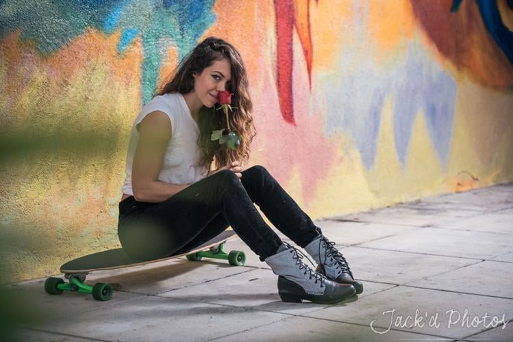 Skater Girl Photoshoot