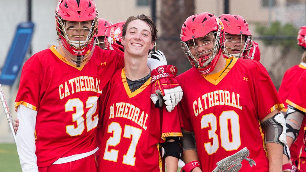 The Cathedral Catholic High School Boy S Lacrosse Team Does More Than Play Sports Featured Finehomesandliving Com