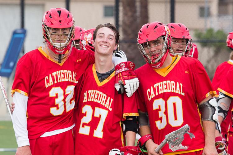 The Cathedral Catholic High School Boy's Lacrosse Team Does More Than Play Sports