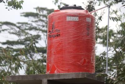 A water tank like this is a vital addition to every household