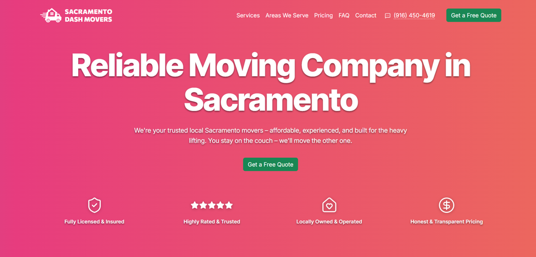 6 Sacramento, CA Movers for Affordable and Reliable Home Relocations in 2026