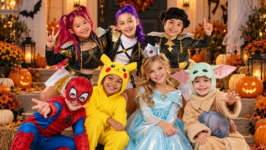 Trending Children’s Costumes Halloween Joker