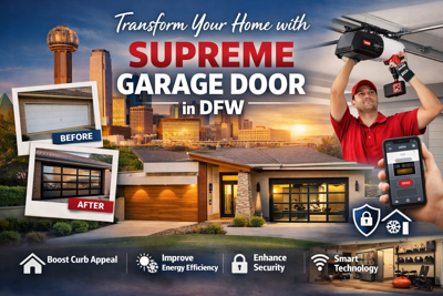 Transform Your Home with Supreme Garage Door in DFW