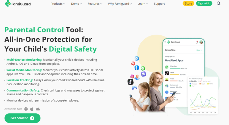 FamiGuard Redefines Online Safety Standards with Powerful Parental Control and Monitoring Tools