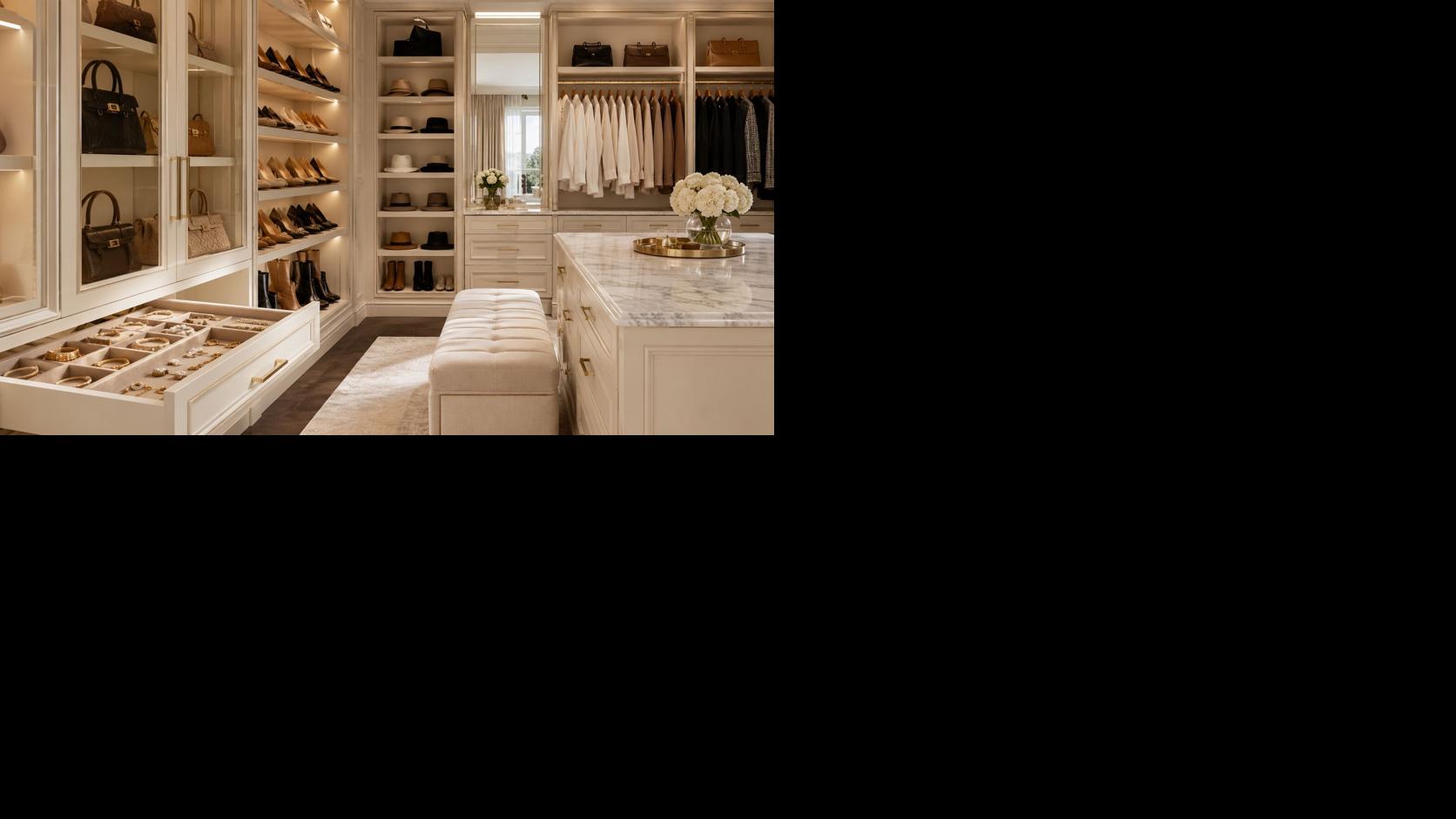 How to Organize a Luxury Closet From Shoes to Jewelry