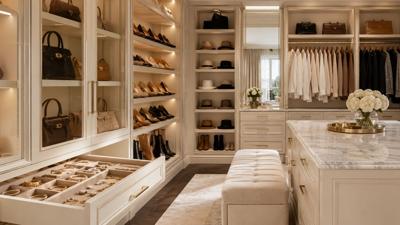 How to Organize a Luxury Closet From Shoes to Jewelry