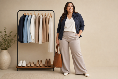 How To Build A Comfortable Plus-Size Capsule Wardrobe