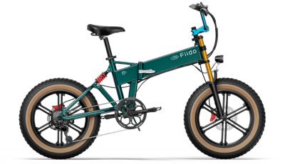 The Best Fat-Tire Folding E-Bike with Long Range and Compact Storage: Fiido M1 Pro