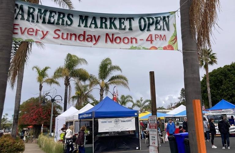 Solana Beach's farmer market