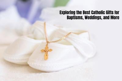 A few gift ideas for catholic baptisms and weddings