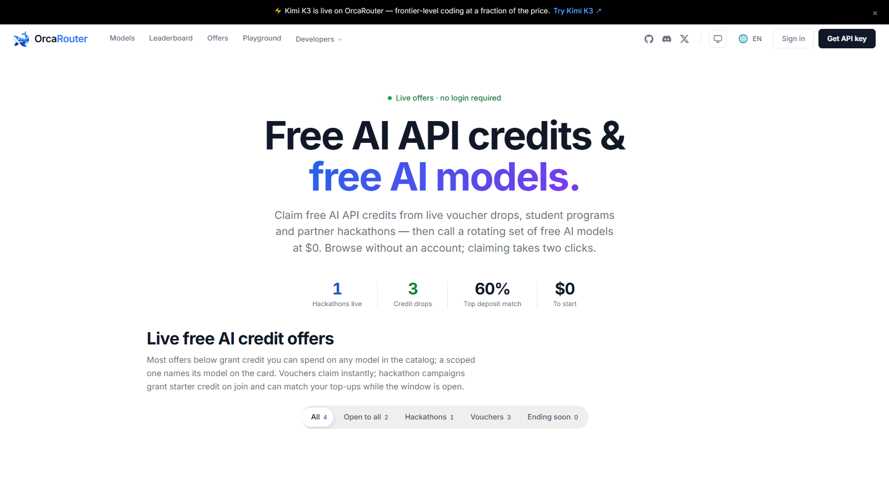 How to Get a Free AI API: Credits, Free Models, and No Credit Card