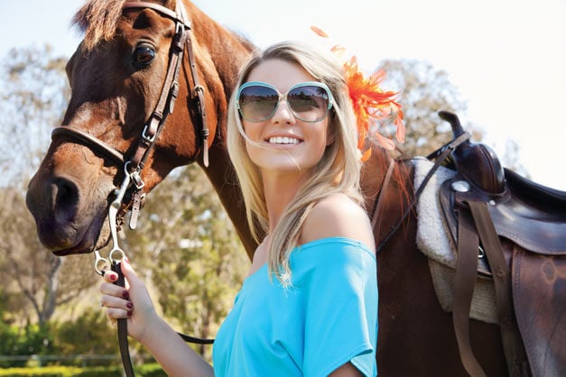 Del Mar Race Track Inspired Photo Shoot for FINE magazine San Diego