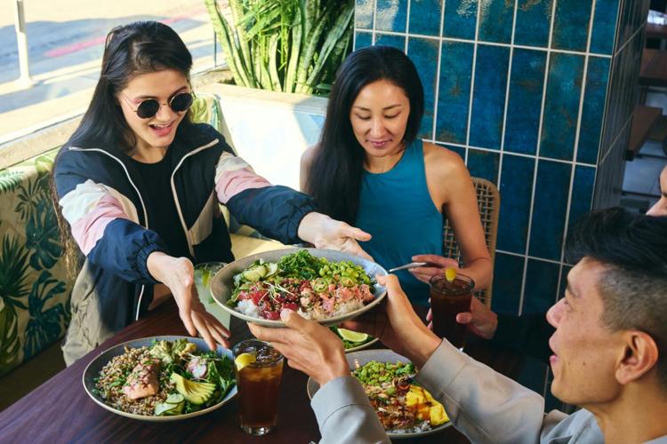 Pacific Catch's dining 