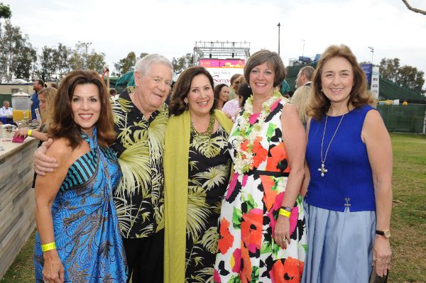 Sheryl Sutton (San Diego Symphony Board Member), Doug and Susan Lowrance, Martha Gilmer (San Diego Symphony CEO), Penny Wing (San Diego Symphony Board Member)