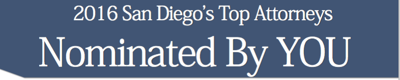 Nominate the Best San Diego Attorneys of 2016 Closed