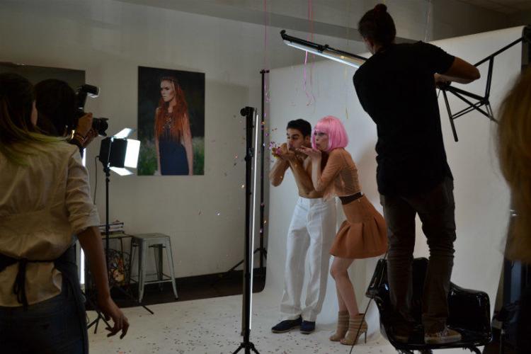 Behind the Scenes of FINE Magazine's Pop Fiction Photoshoot!