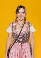 How To Style A Cord Dirndl For Weddings Without Looking Too Heavy