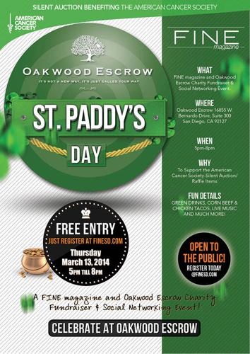 St. Paddy's Day Event by Oakwood Escrow