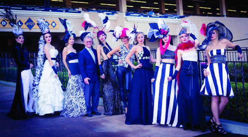 Del Mar Racetrack; ￼Whittany Robinson, Hannah Marie, Kelly Lenahan, Joe Harper, Christianna Knutson, Afton Sleight, Brooke Hasselmann, Nikki Smith, Tatiana Slepova & Cierra Flower