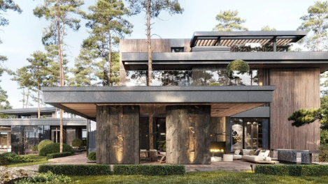 Repair and Finishing of the Facade of a Private House