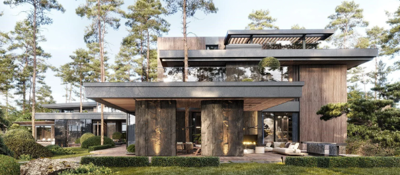 Repair and Finishing of the Facade of a Private House