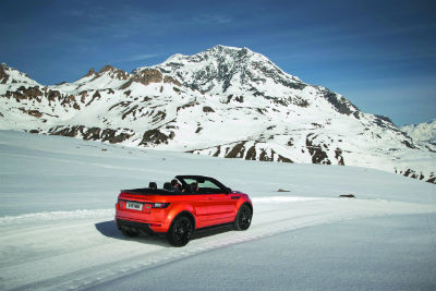 New Range Rover SUV Drops the Top