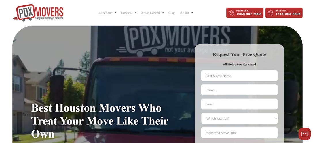 5 Home Movers in Houston, TX for Residential Relocations in 2026
