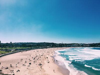 Bondi beach is just one of many amazing beaches in Sydney