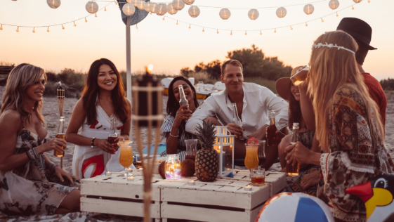 How to Throw a 50th Birthday Celebration on the Water That Is Every Bit as Stunning as the Guest of Honor
